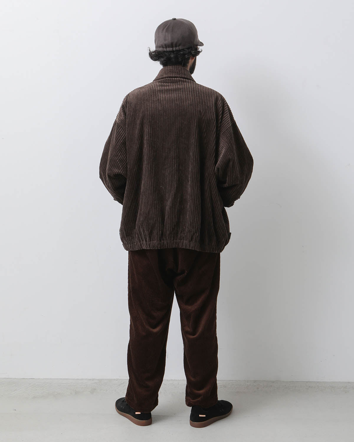 WIDE TWO TUCK PANTS (CORDUROY)