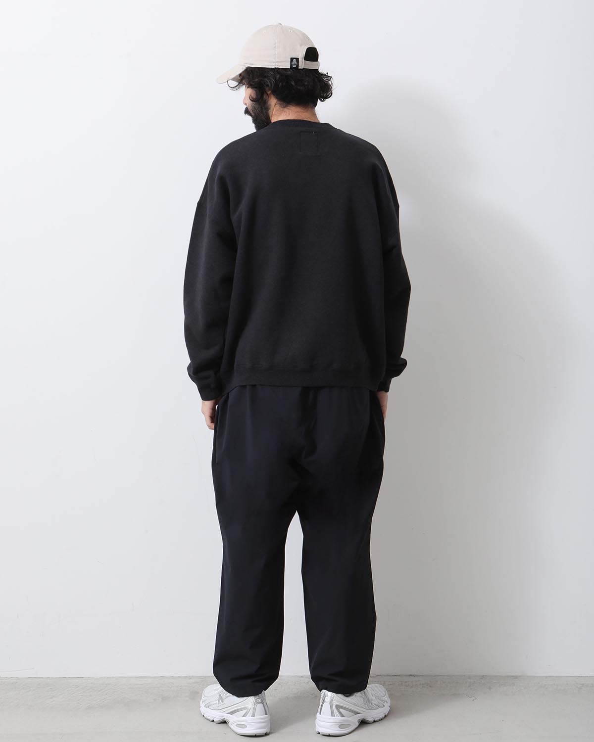 WIDE TWO TUCK PANTS (NYLON)