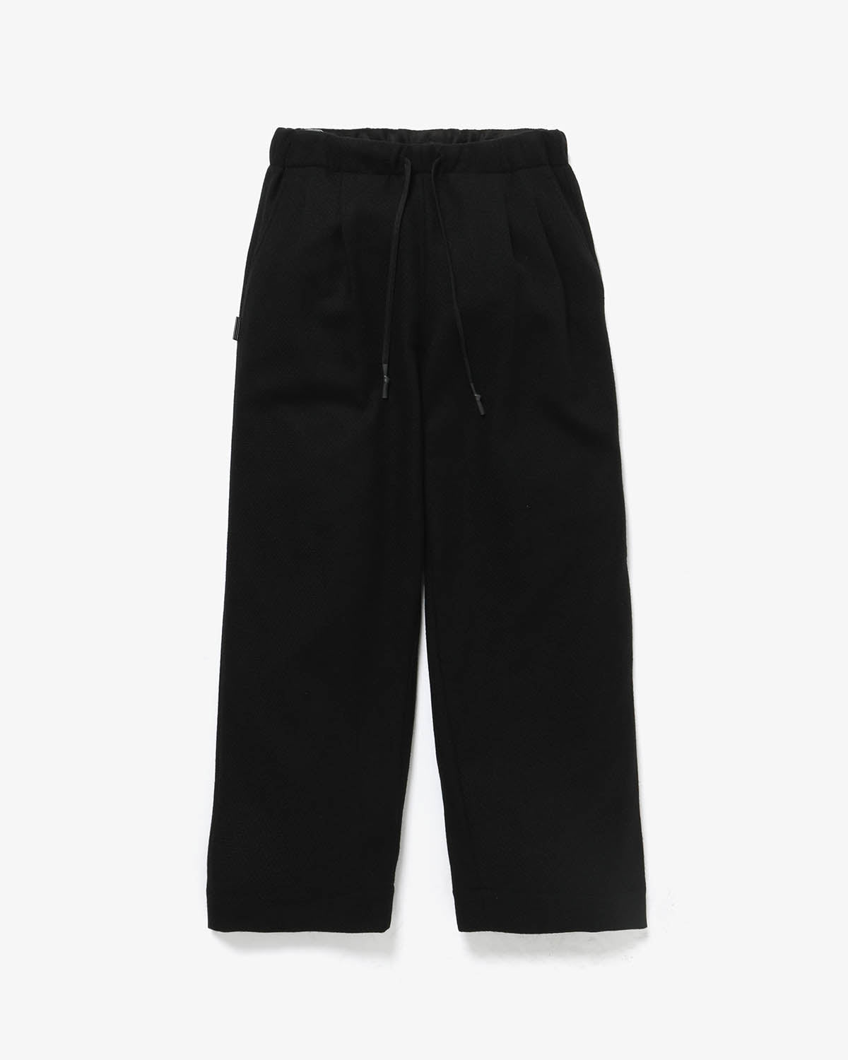 WIDE STRAIGHT WOOL PANTS