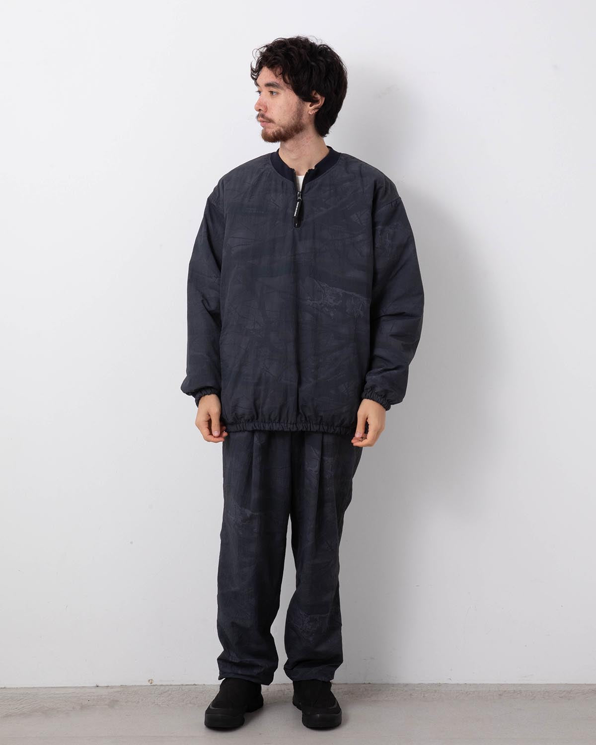 WIDE TAPERED EASY PANTS (REAL TREE CAMO)