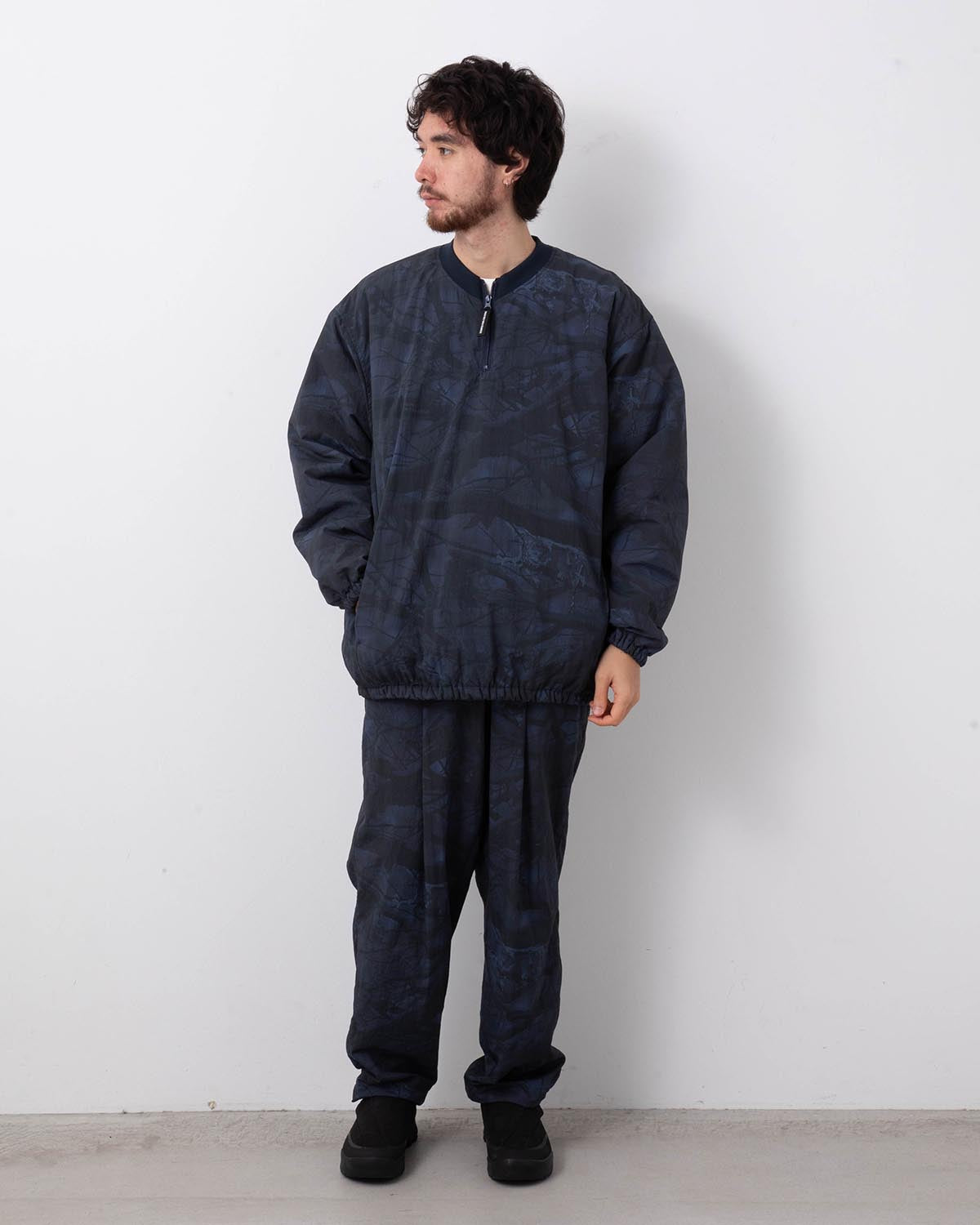 WIDE TAPERED EASY PANTS (REAL TREE CAMO)