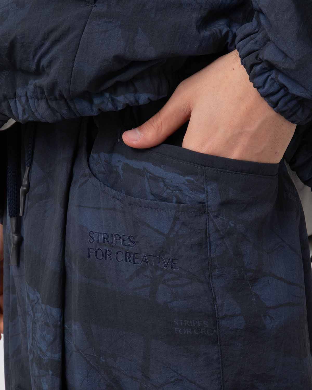 WIDE TAPERED EASY PANTS (REAL TREE CAMO)