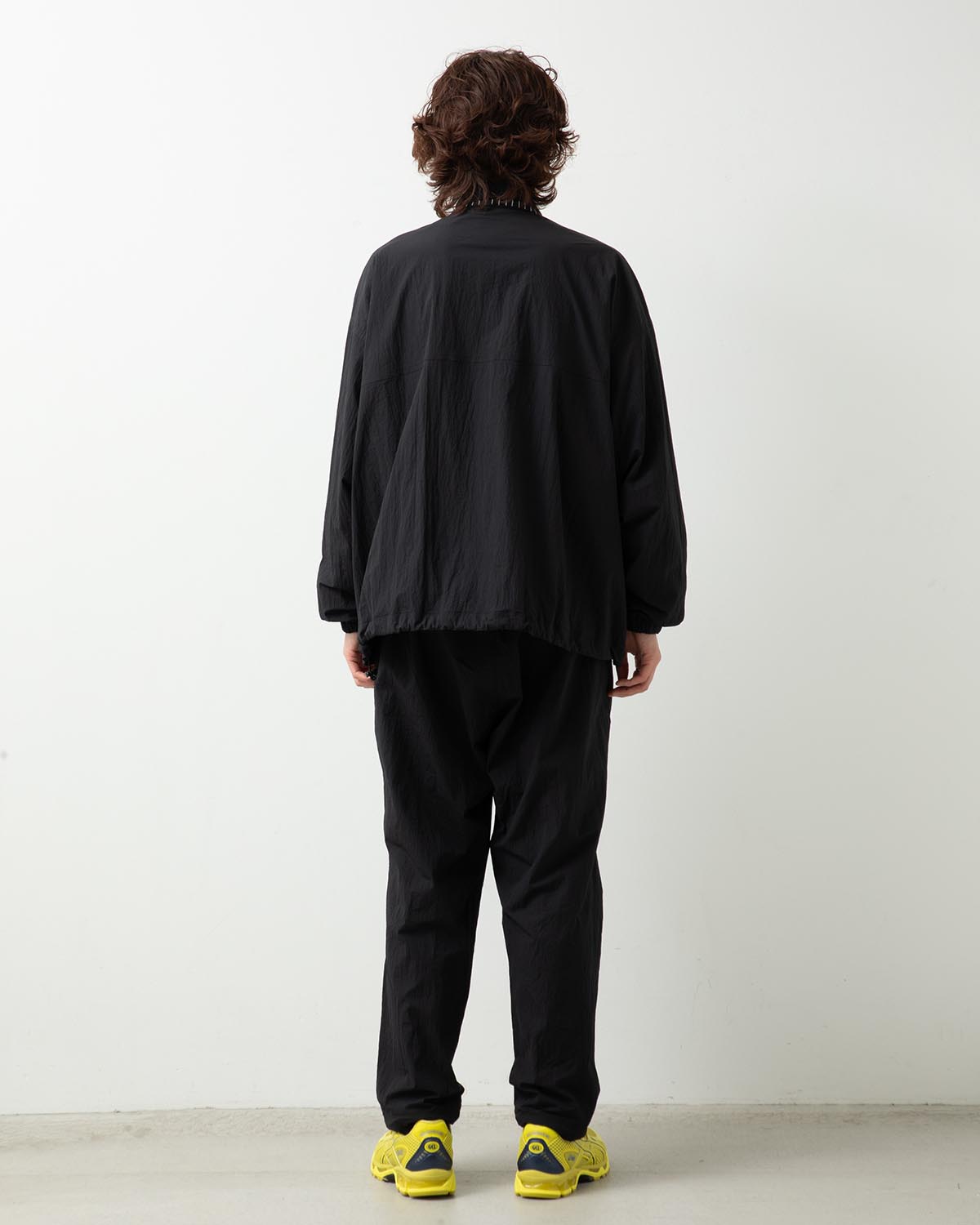 WIDE TAPERED EASY PANTS (NEW CRISPY)