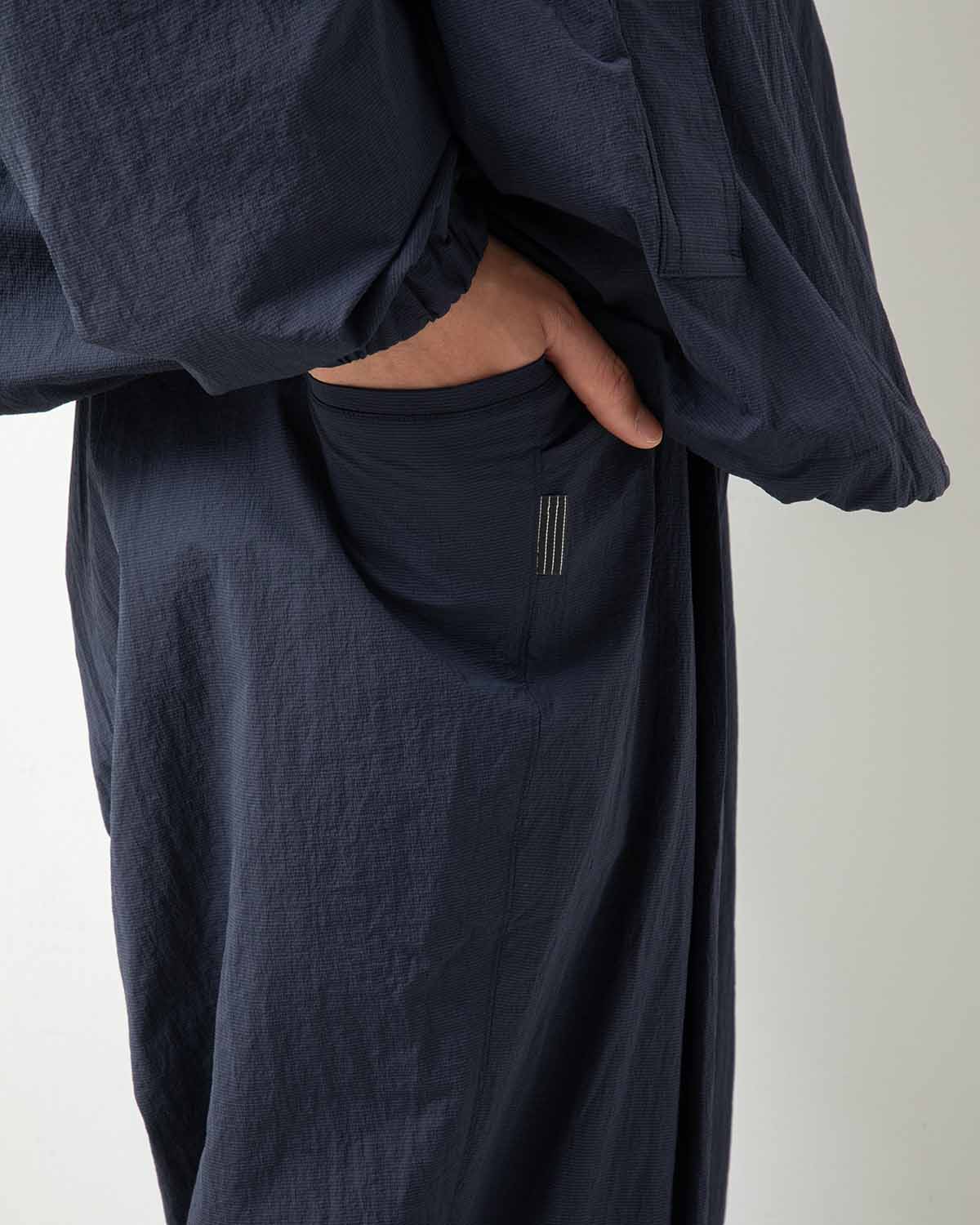 WIDE TAPERED EASY PANTS (NEW CRISPY)