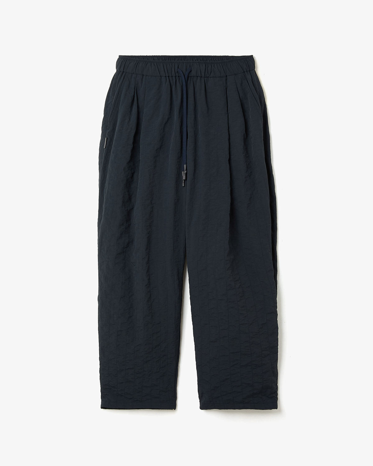 NEW WIDE TWO TUCK PANTS (STICHED NYLON)