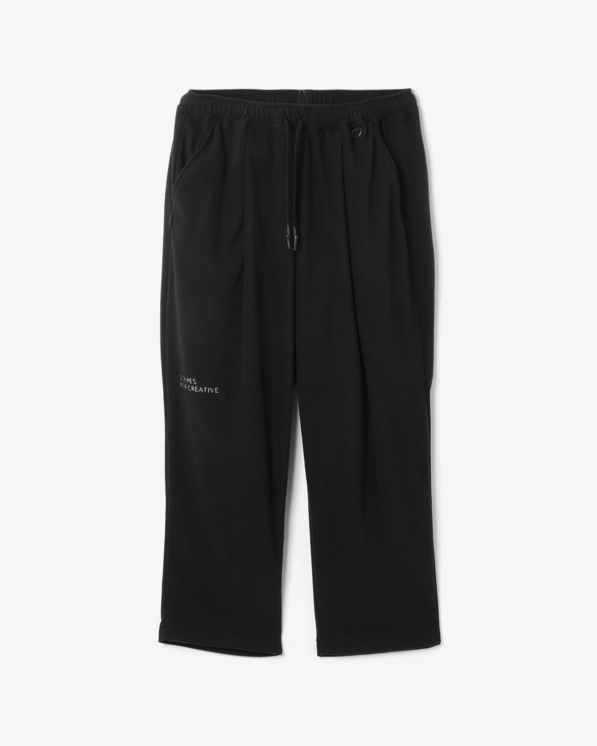 FLEECE WIDE TAPERED EASY PANTS