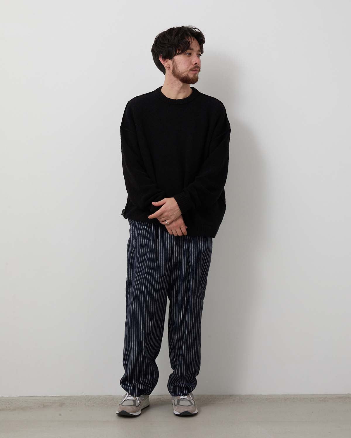 STRIPE SUPERWIDE PANTS