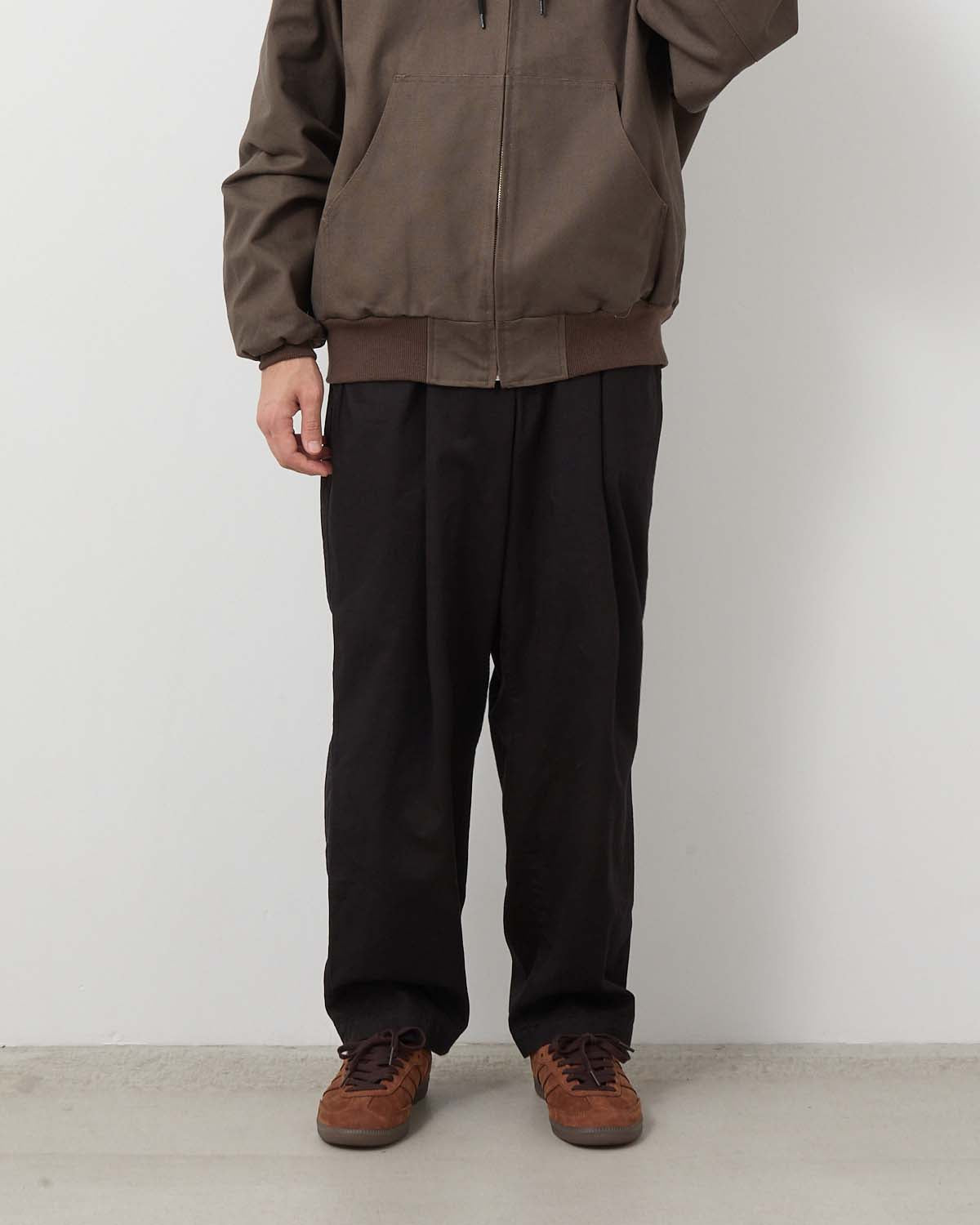 WIDE TAPERED EASY PANTS