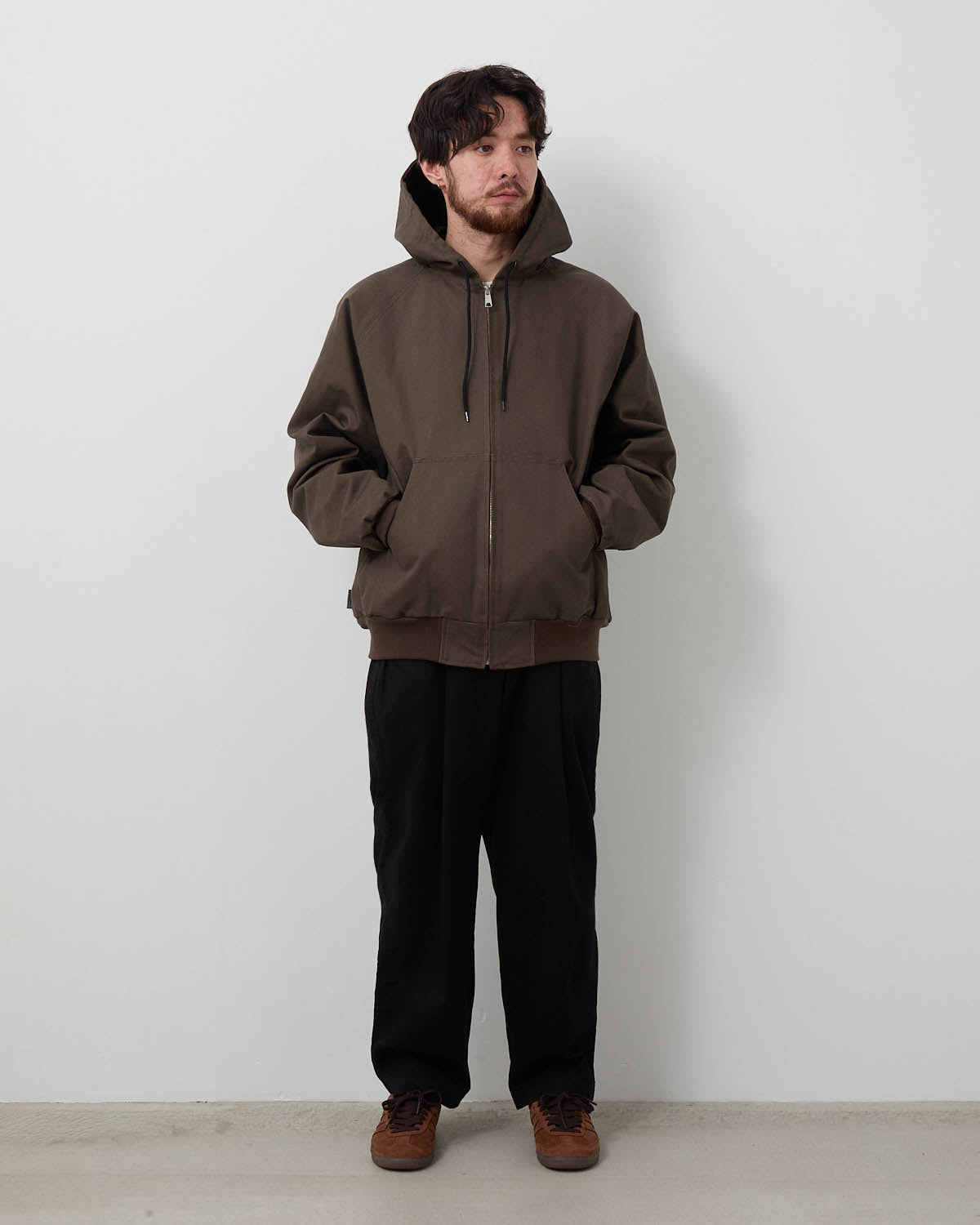 WIDE TAPERED EASY PANTS