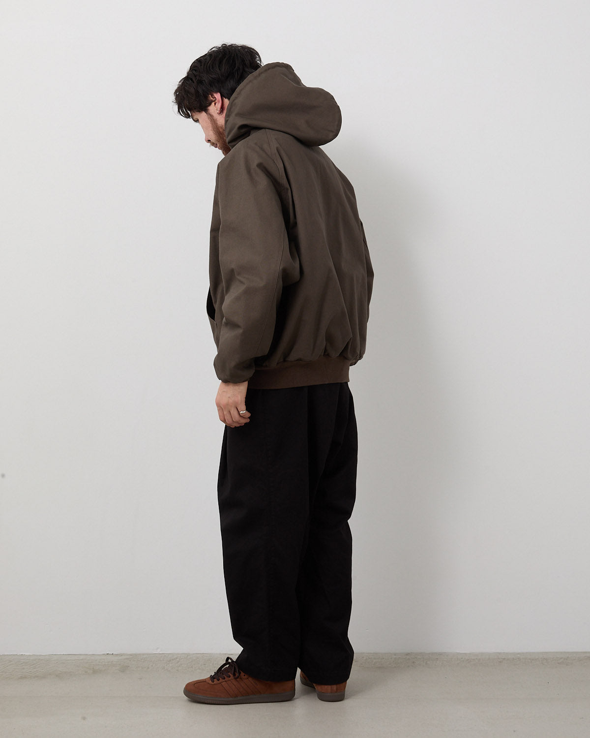 WIDE TAPERED EASY PANTS