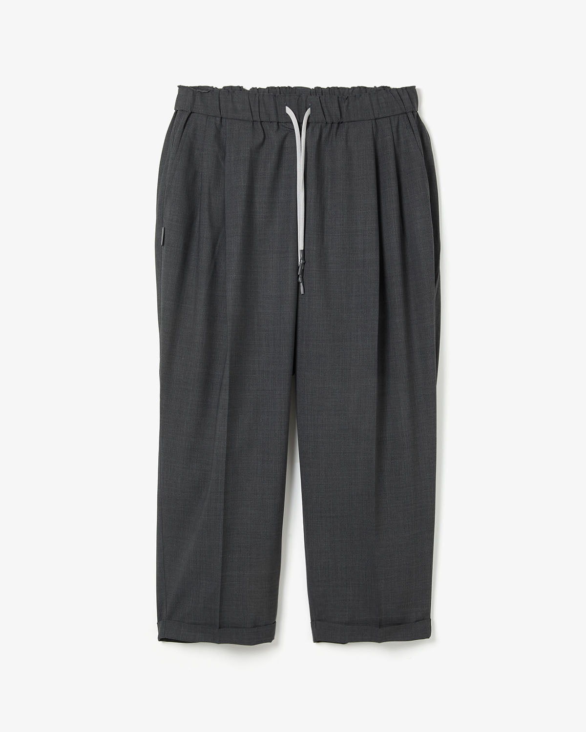 TWO TUCK S WOOL PANTS