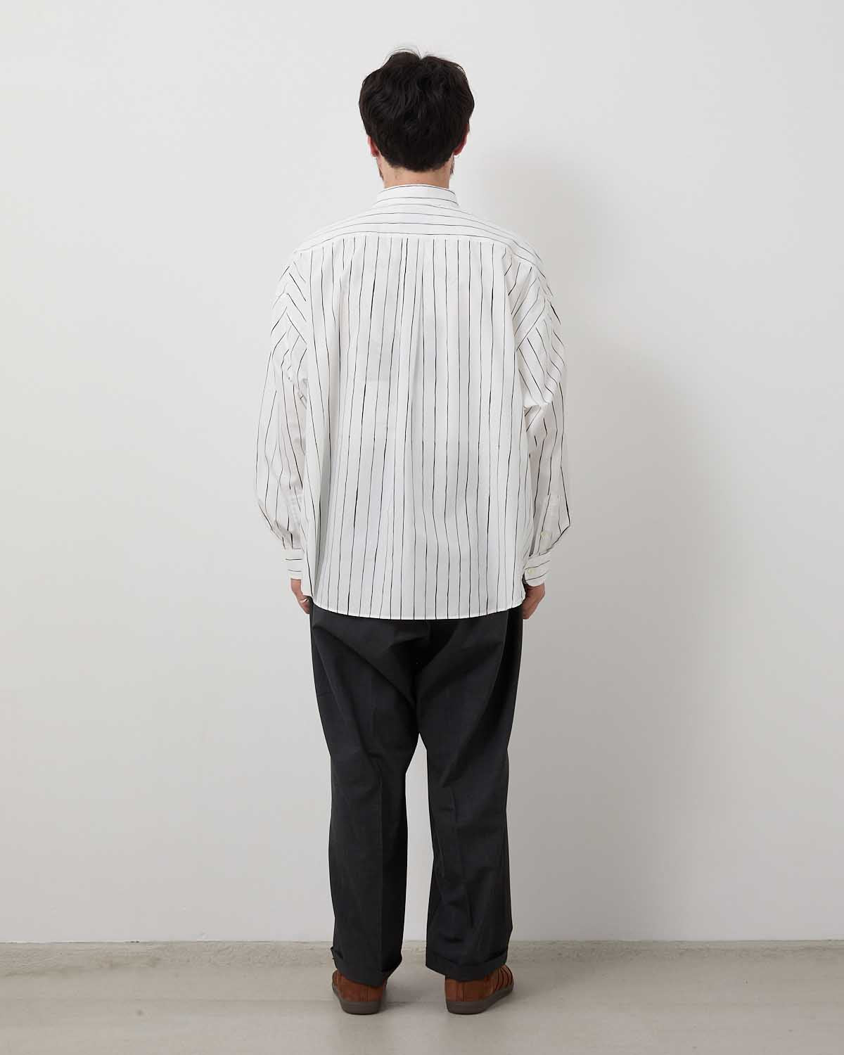 TWO TUCK S WOOL PANTS