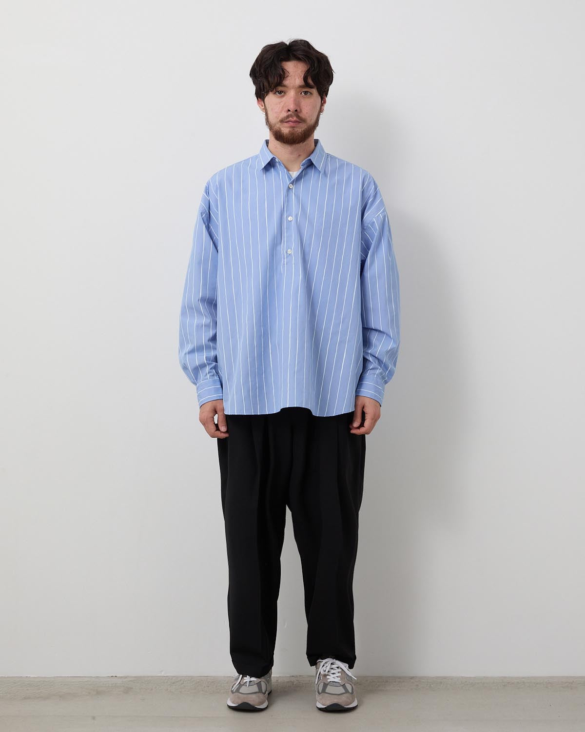 TWO TUCK S WOOL PANTS