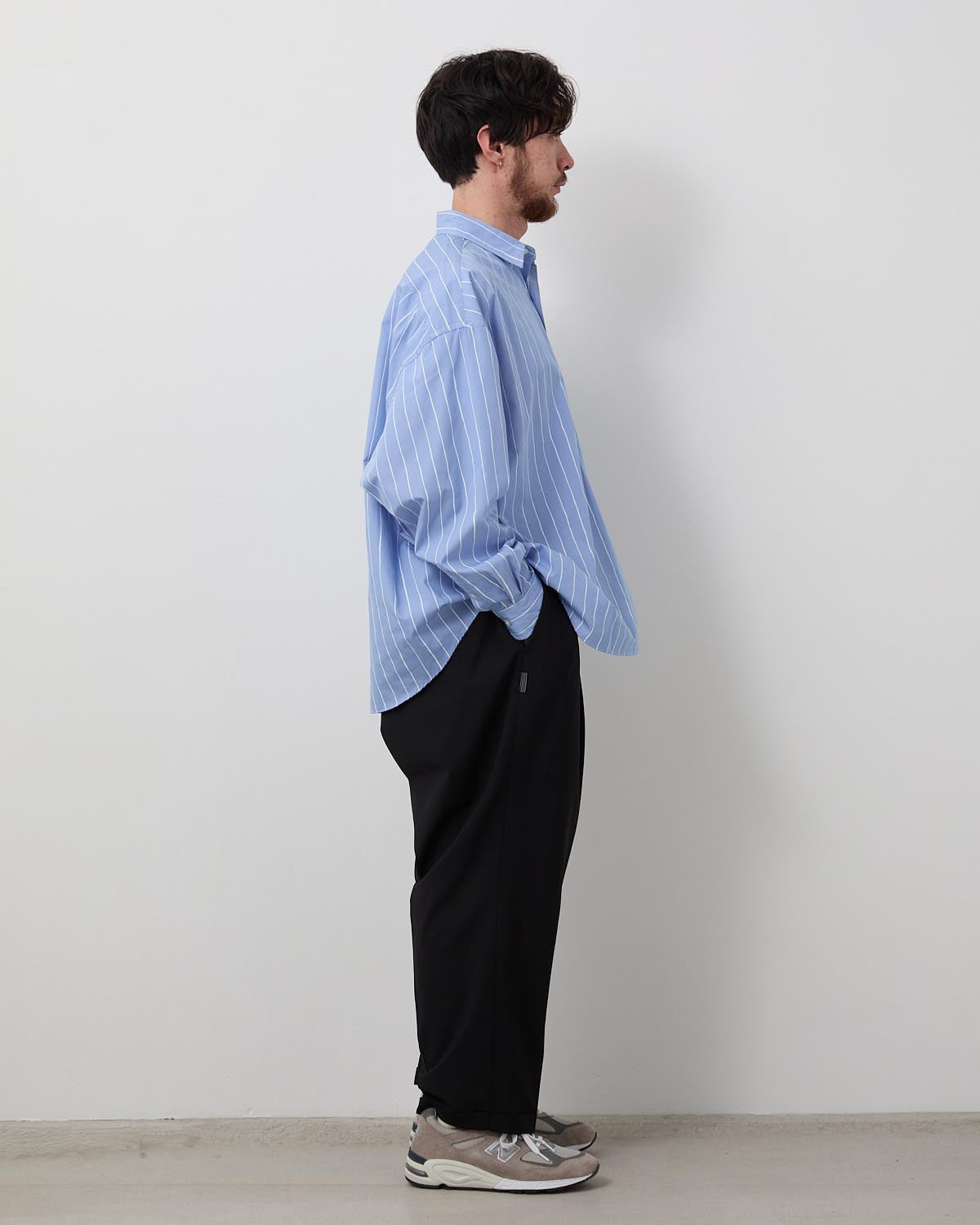 TWO TUCK S WOOL PANTS