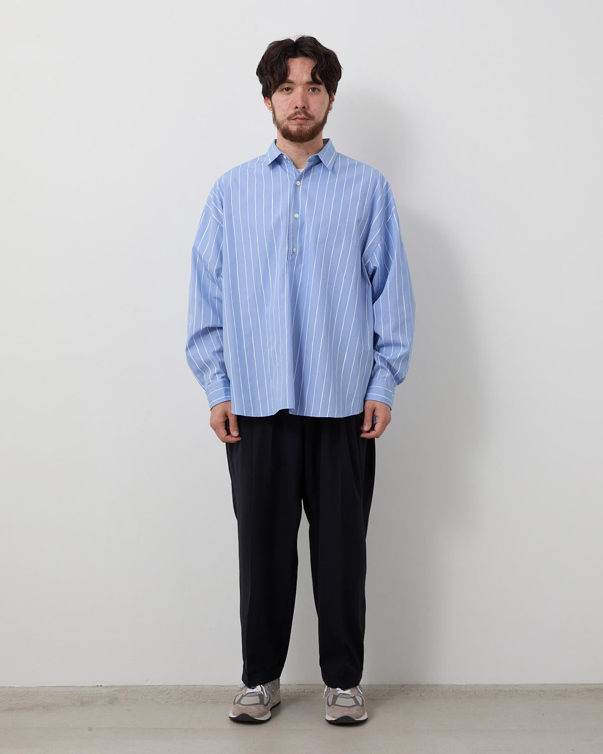 TWO TUCK S WOOL PANTS