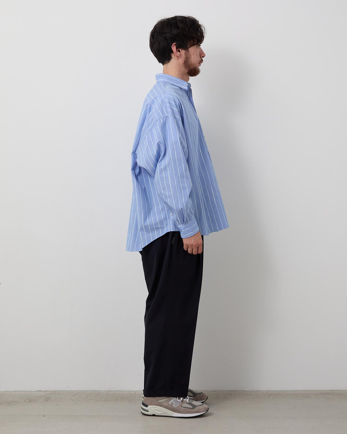 TWO TUCK S WOOL PANTS