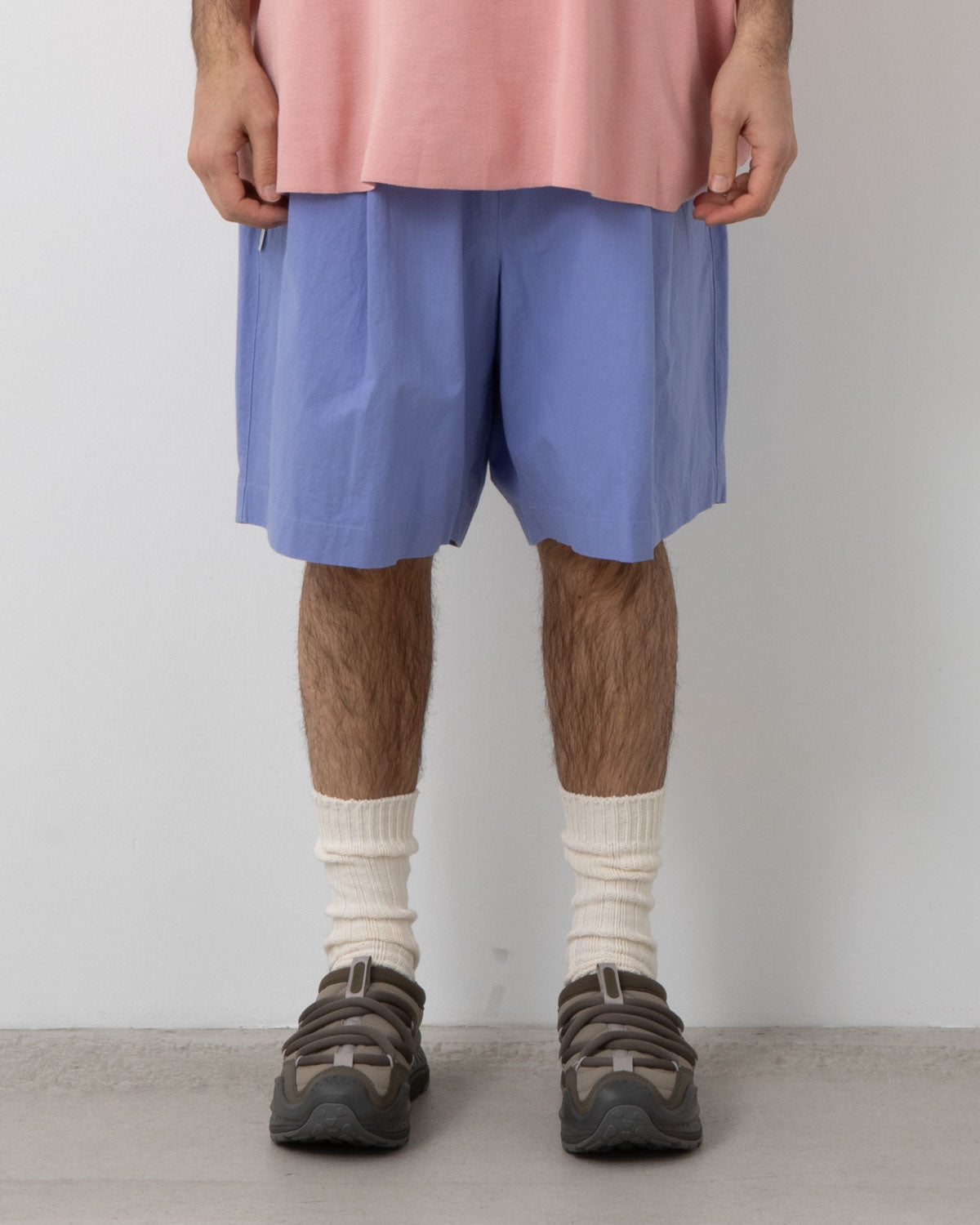 COTTON BAGGY SHORTS