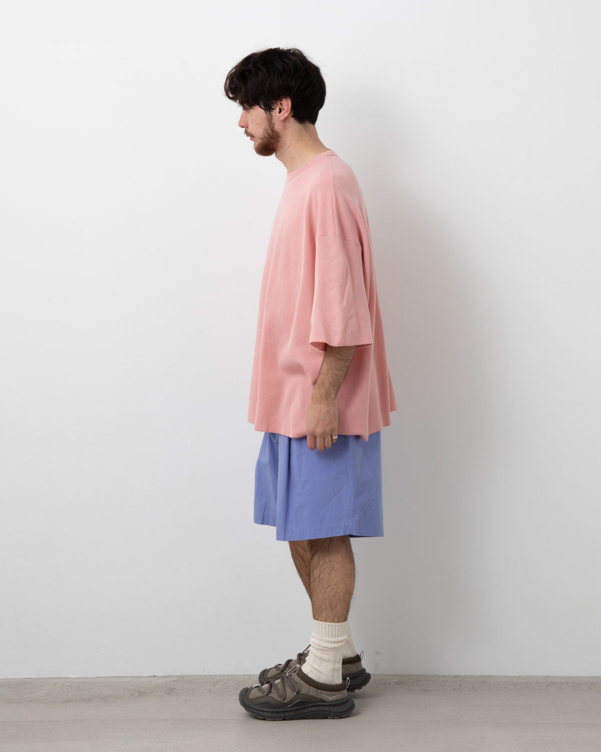 COTTON BAGGY SHORTS