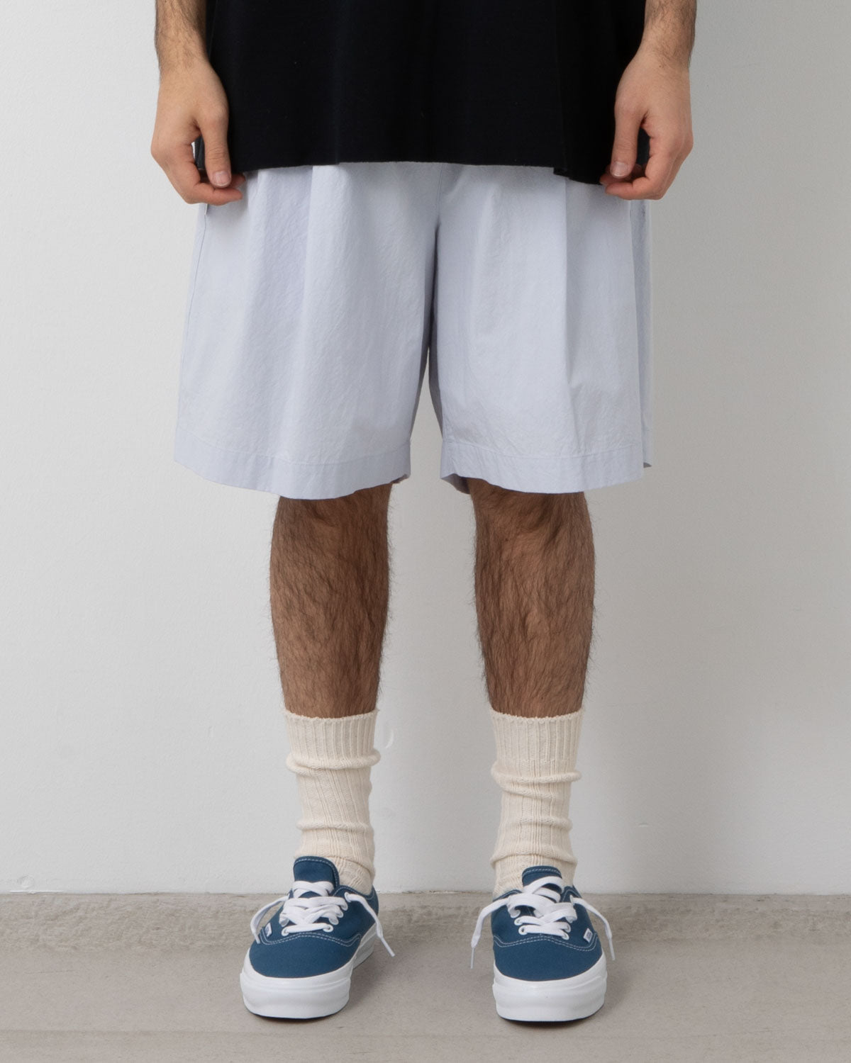 COTTON BAGGY SHORTS