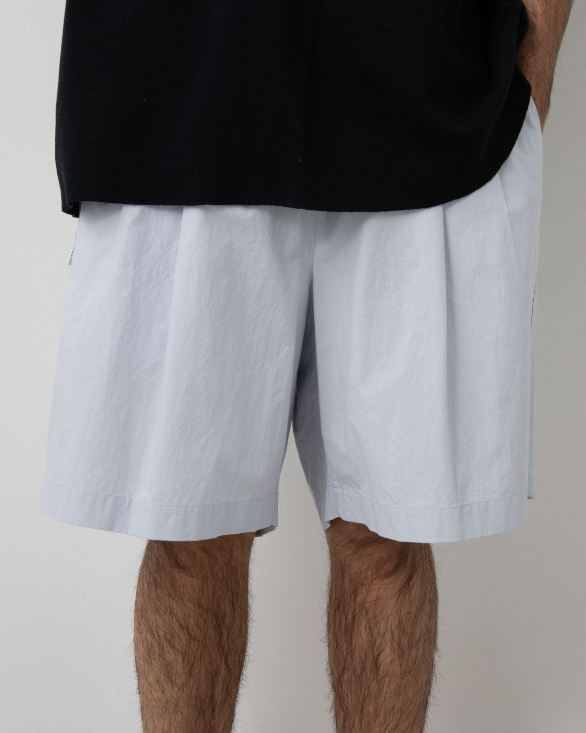 COTTON BAGGY SHORTS