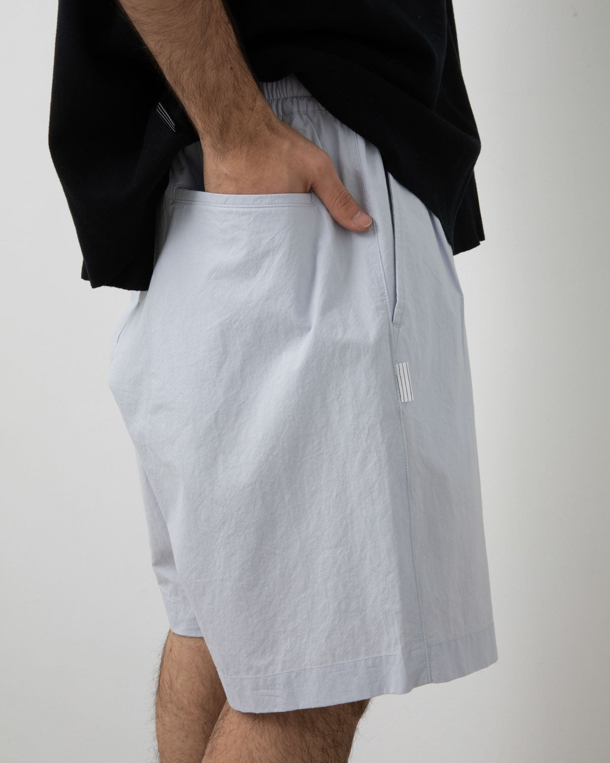 COTTON BAGGY SHORTS