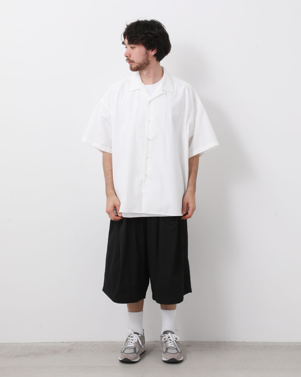 NYLON BAGGY LONG SHORTS