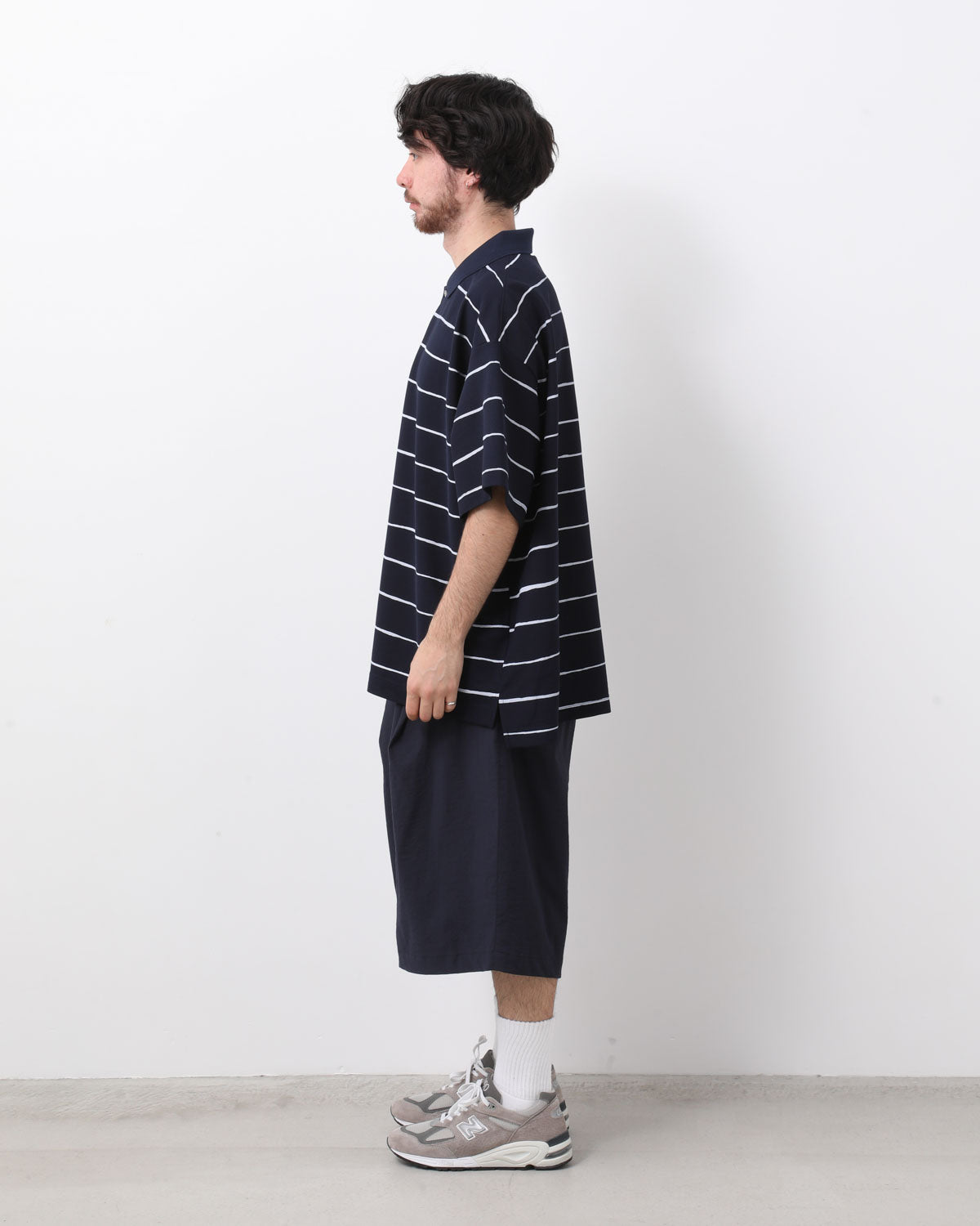 NYLON BAGGY LONG SHORTS