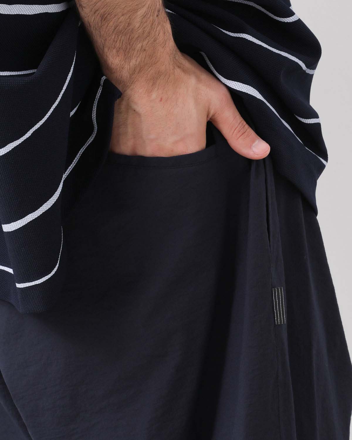 NYLON BAGGY LONG SHORTS