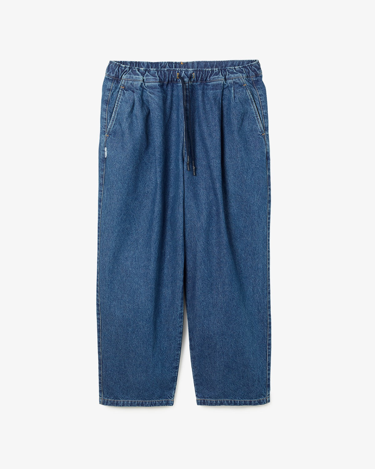 TWO TUCK WIDE PANTS (DENIM)