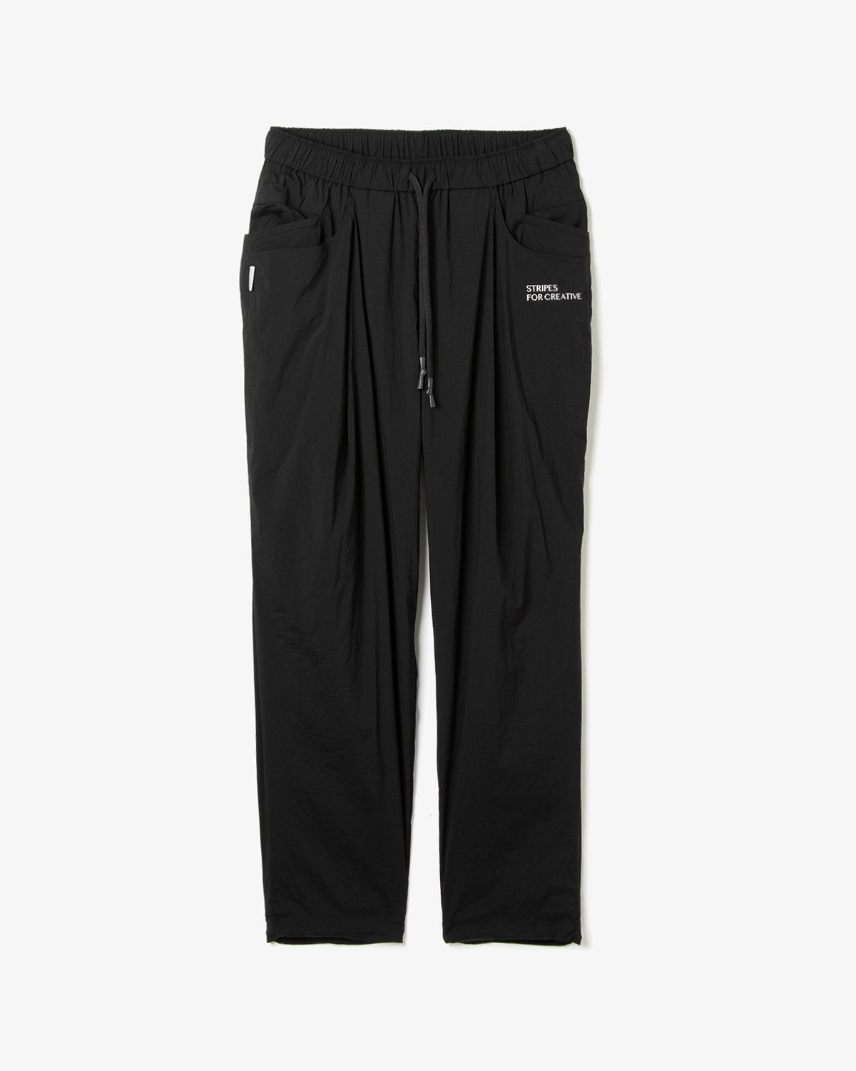 WIDE TAPERED EASY PANTS (NYLON)