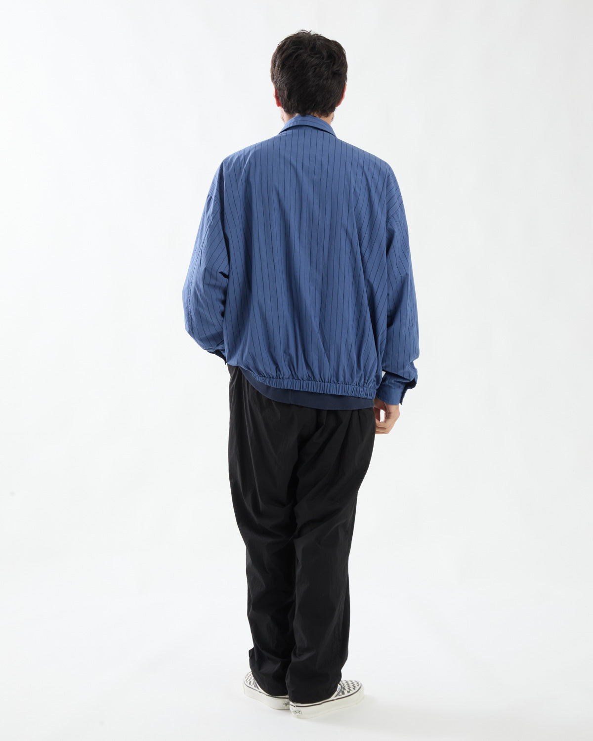 WIDE TAPERED EASY PANTS (NYLON)