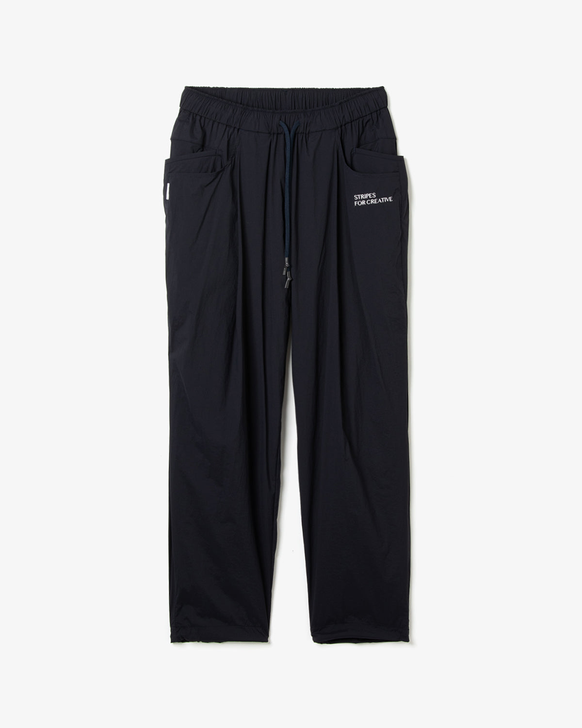 WIDE TAPERED EASY PANTS (NYLON)