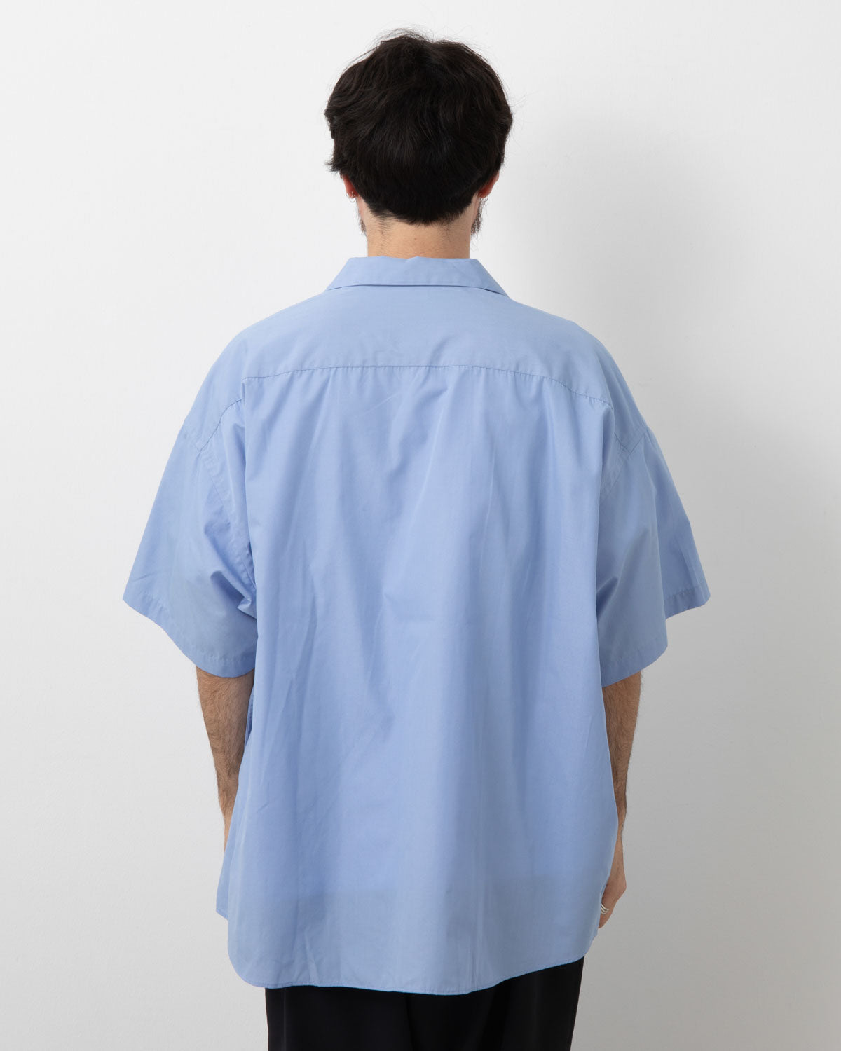P/C OPEN COLLAR SS SHIRT