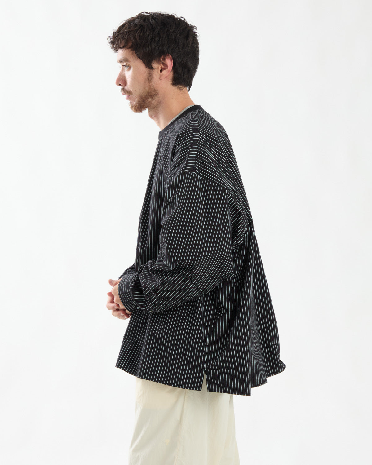 STRIPE CREWNECK SHIRT