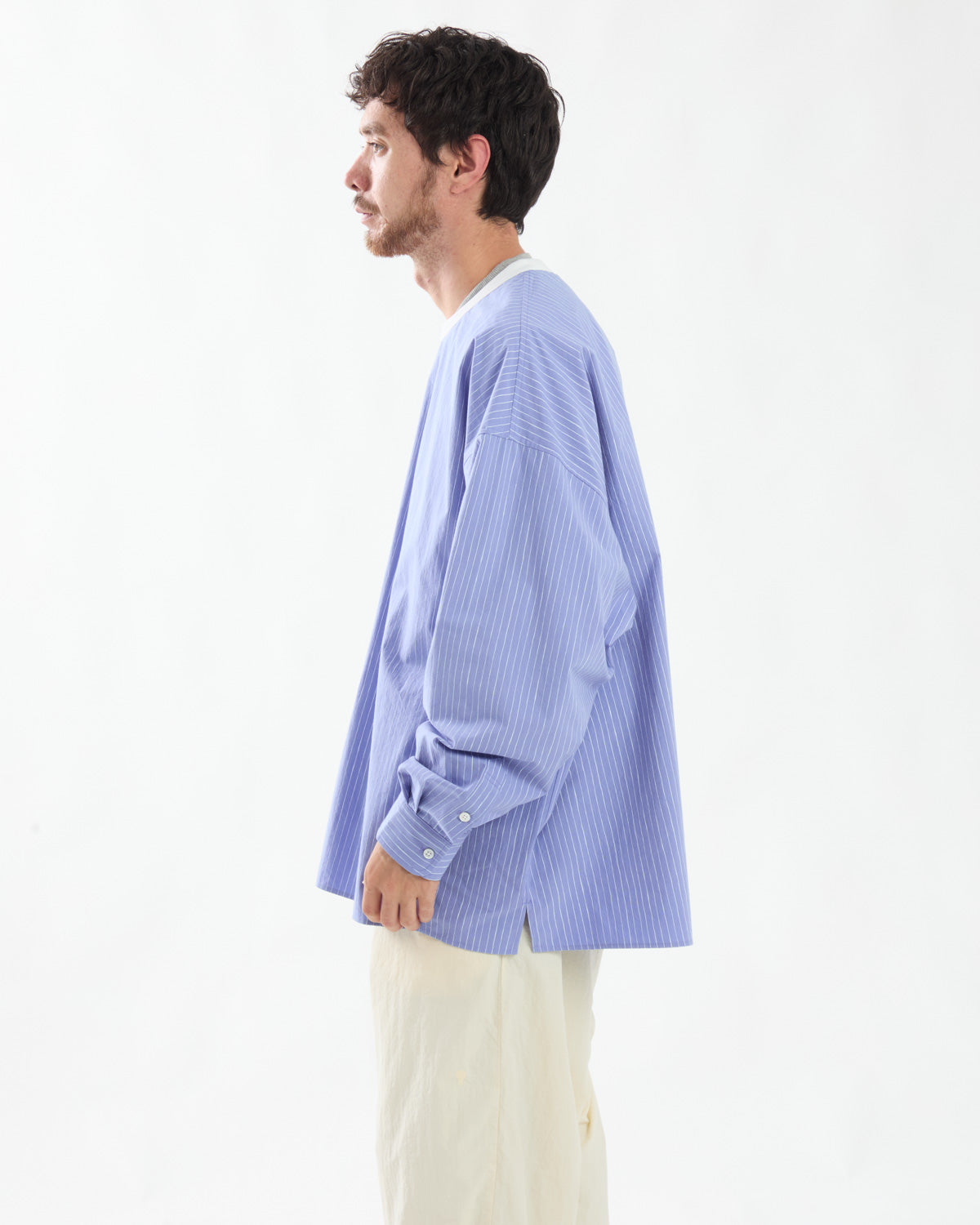 STRIPE CREWNECK SHIRT