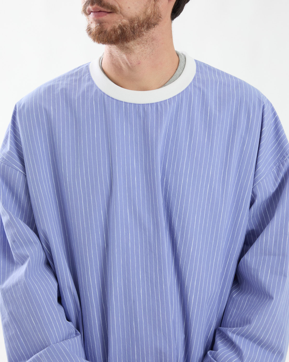 STRIPE CREWNECK SHIRT