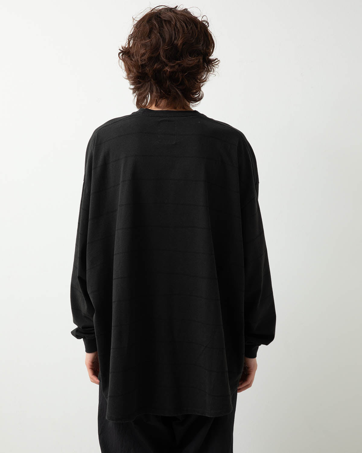 SIDE STRIPE SUPER BIG LS TEE (DISCHARGED) – COVERCHORD