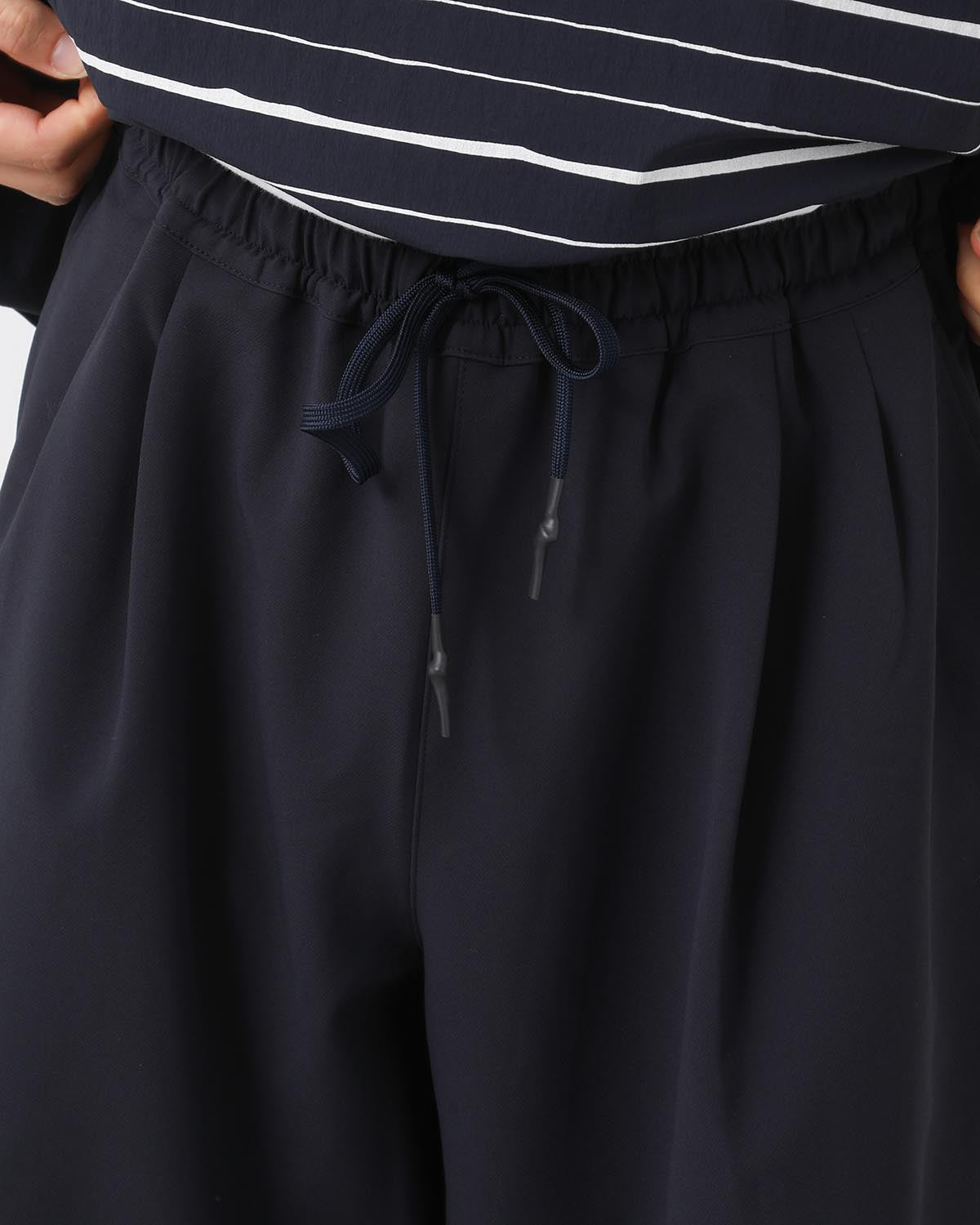 SUPER BIG MIX STRIPE LS NYLON TEE