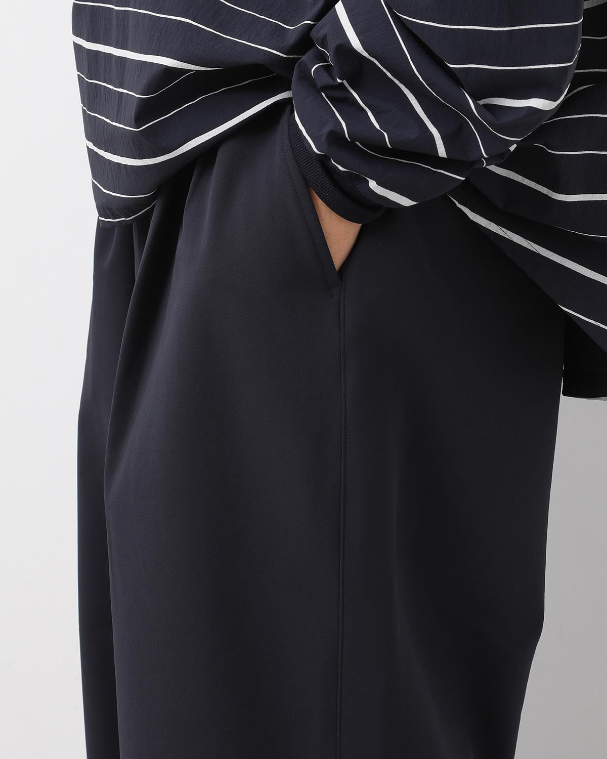 SUPER BIG MIX STRIPE LS NYLON TEE