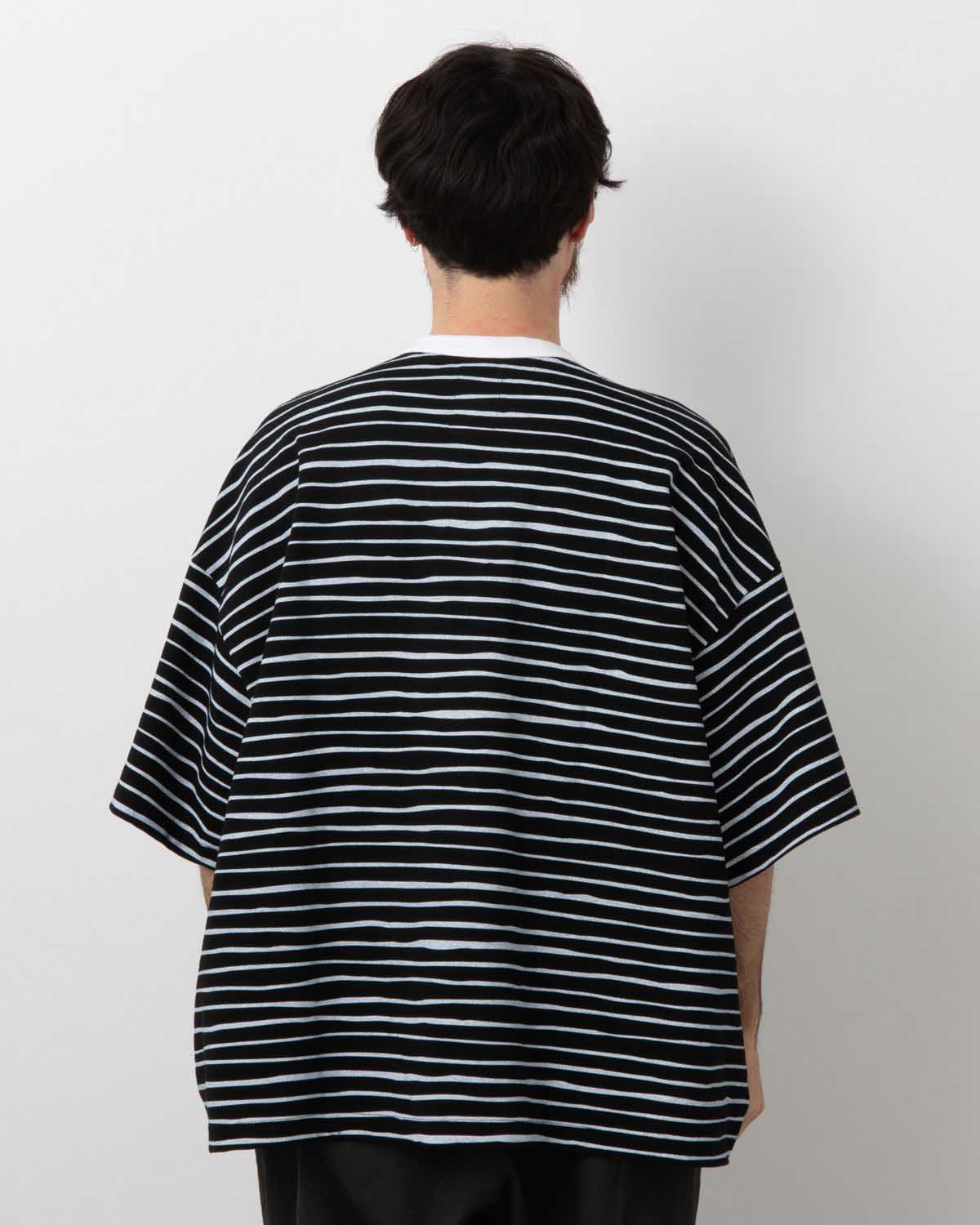 SUPER BIG 90'S SIDE STRIPE SS TEE