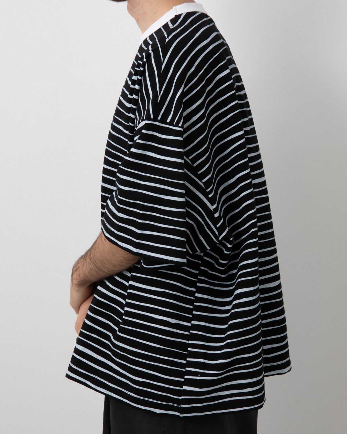 SUPER BIG 90'S SIDE STRIPE SS TEE