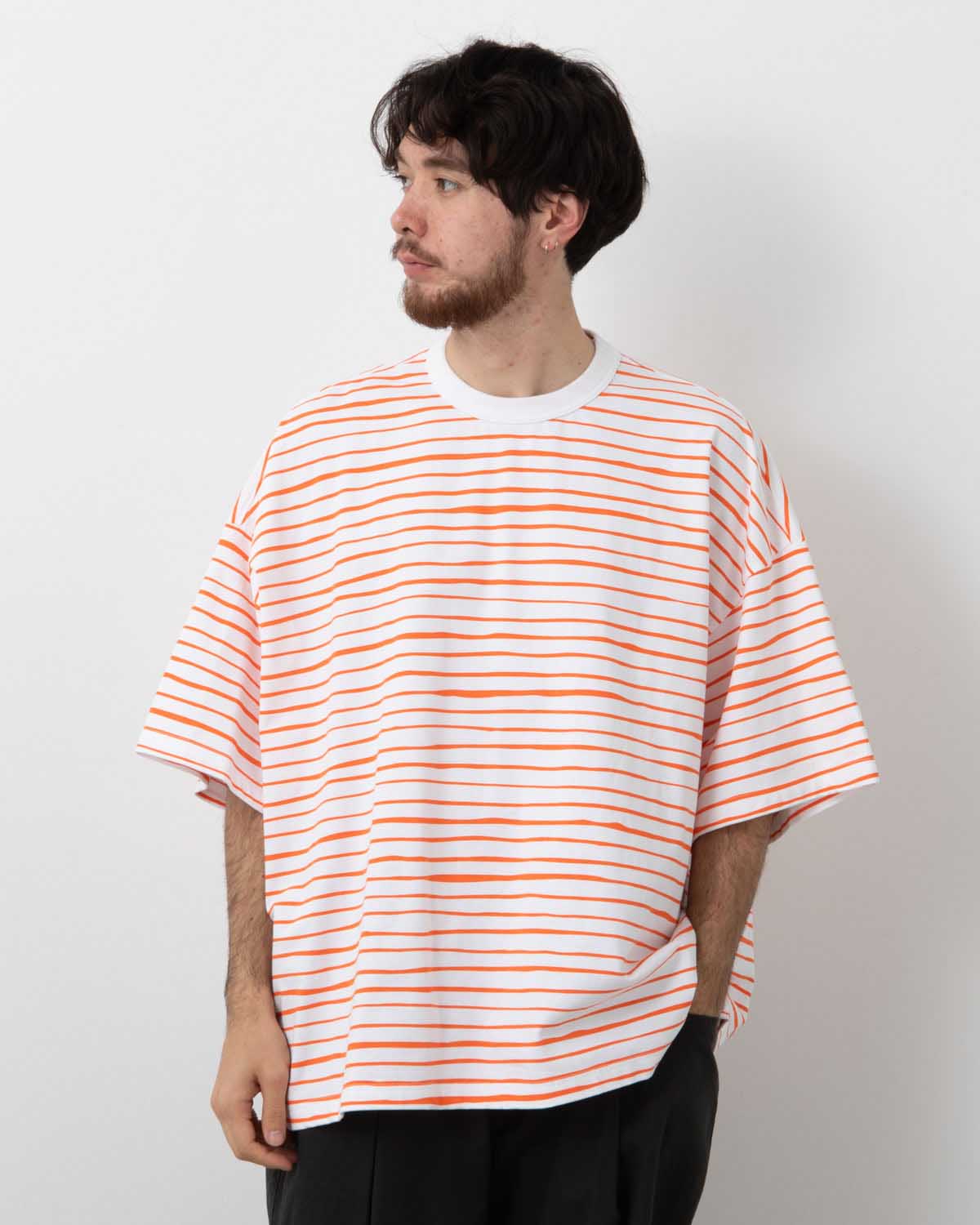 SUPER BIG 90'S SIDE STRIPE SS TEE