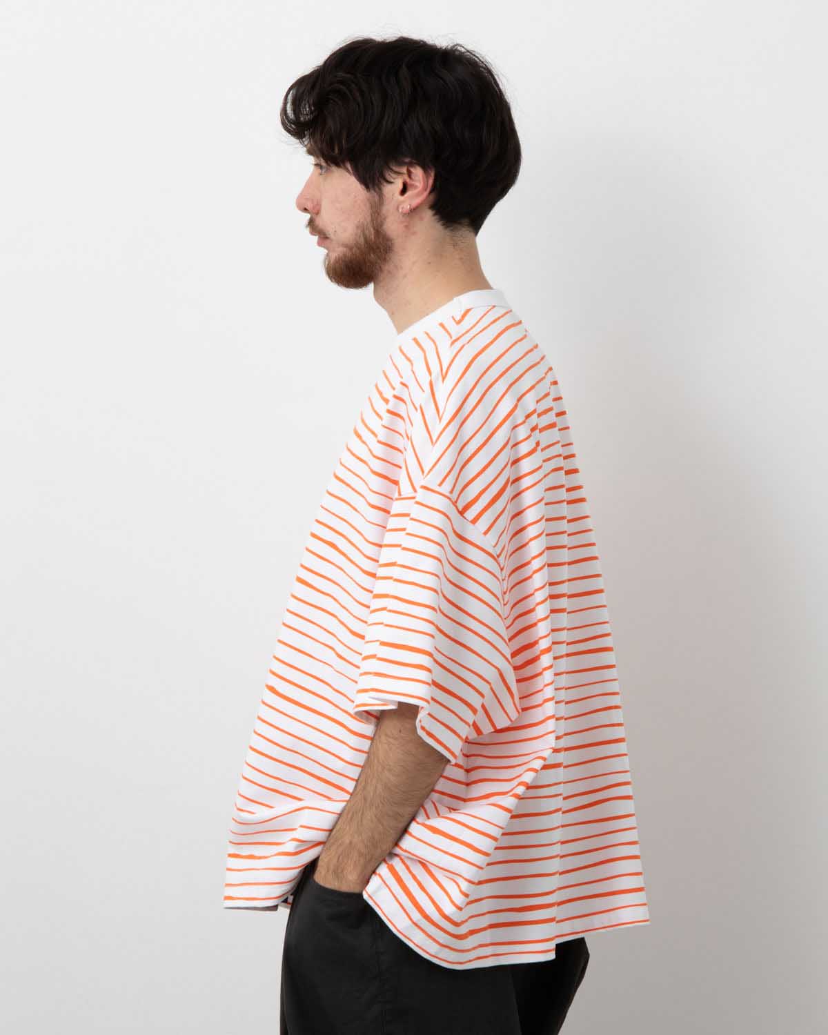 SUPER BIG 90'S SIDE STRIPE SS TEE