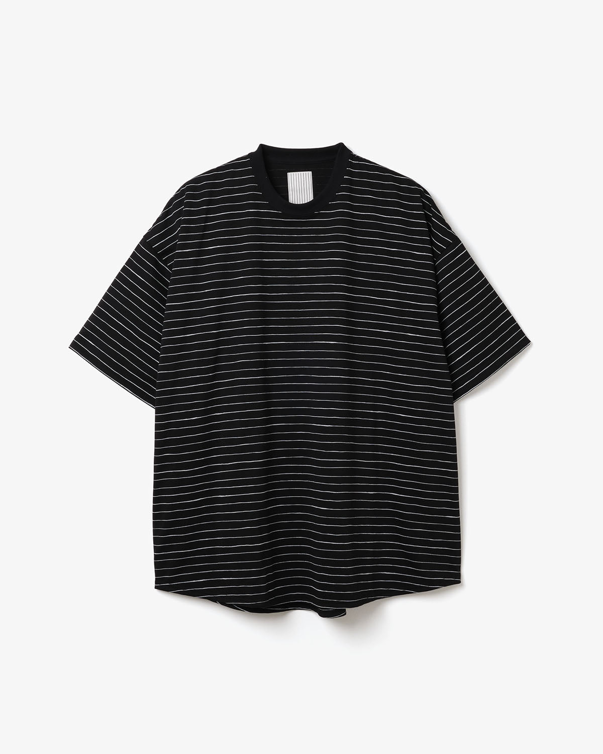 SUPER BIG SIDE STRIPE TECH SS TEE