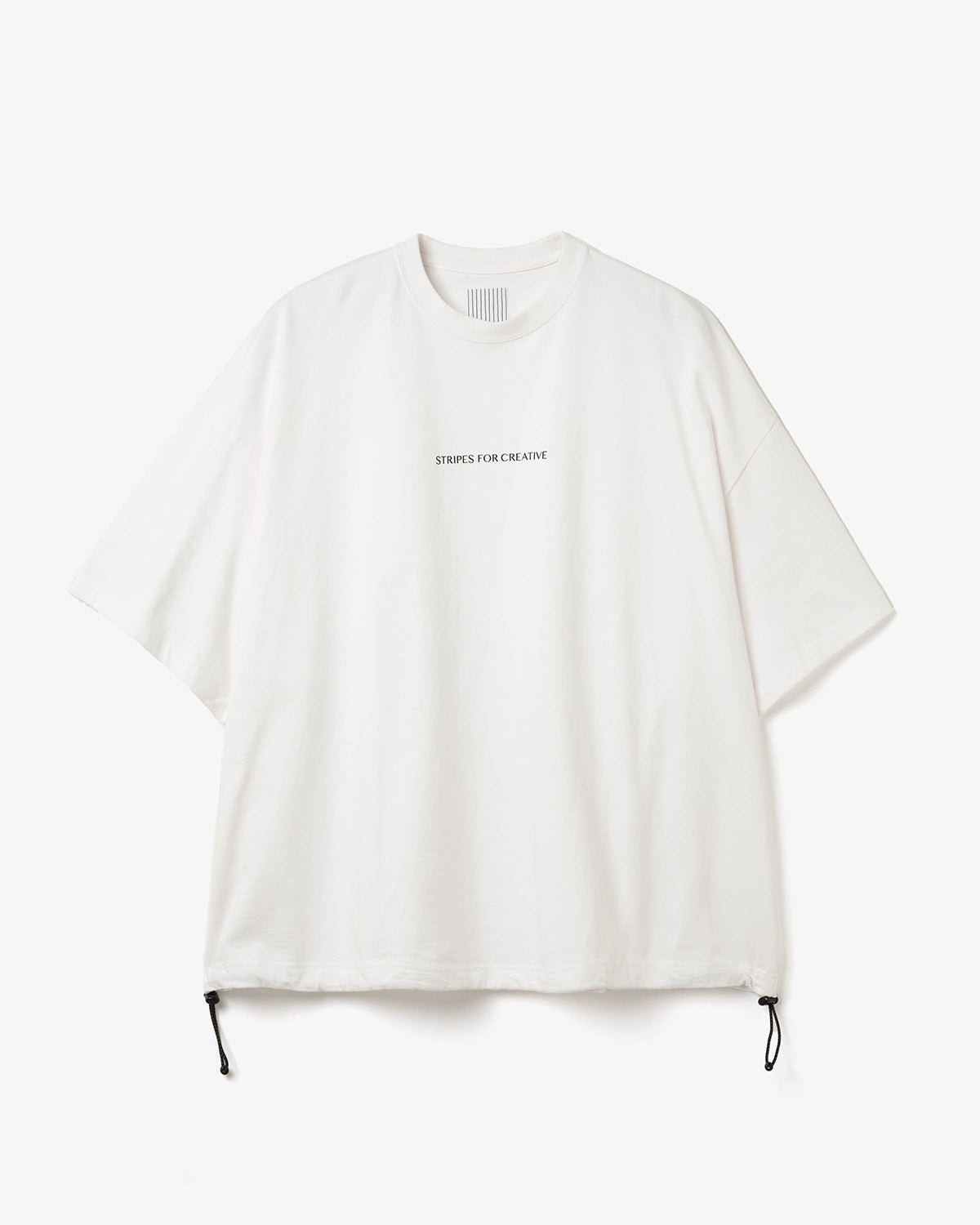 SUPER BIG SS TEE W/ DRAWSTRINGS