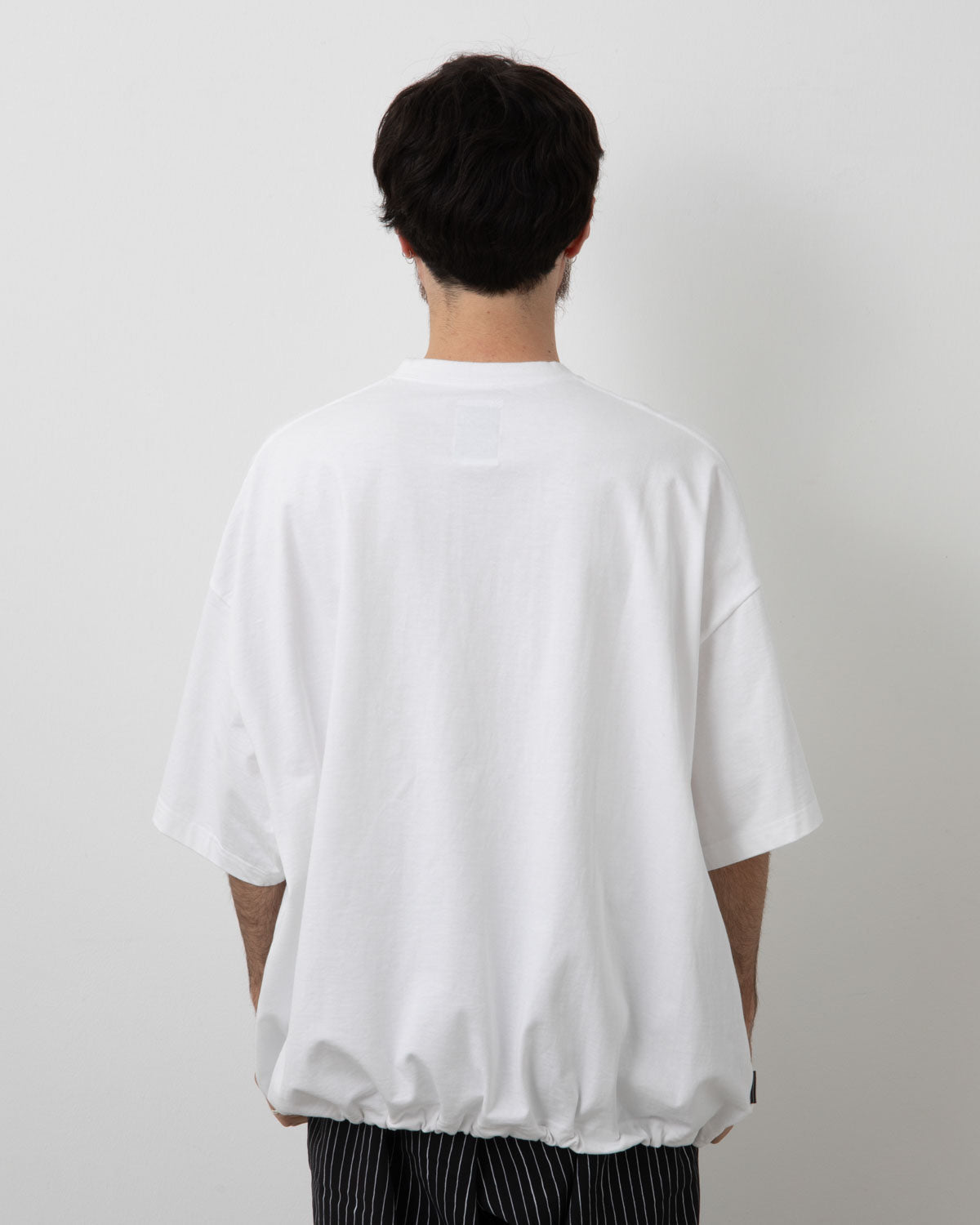 SUPER BIG SS TEE W/ DRAWSTRINGS