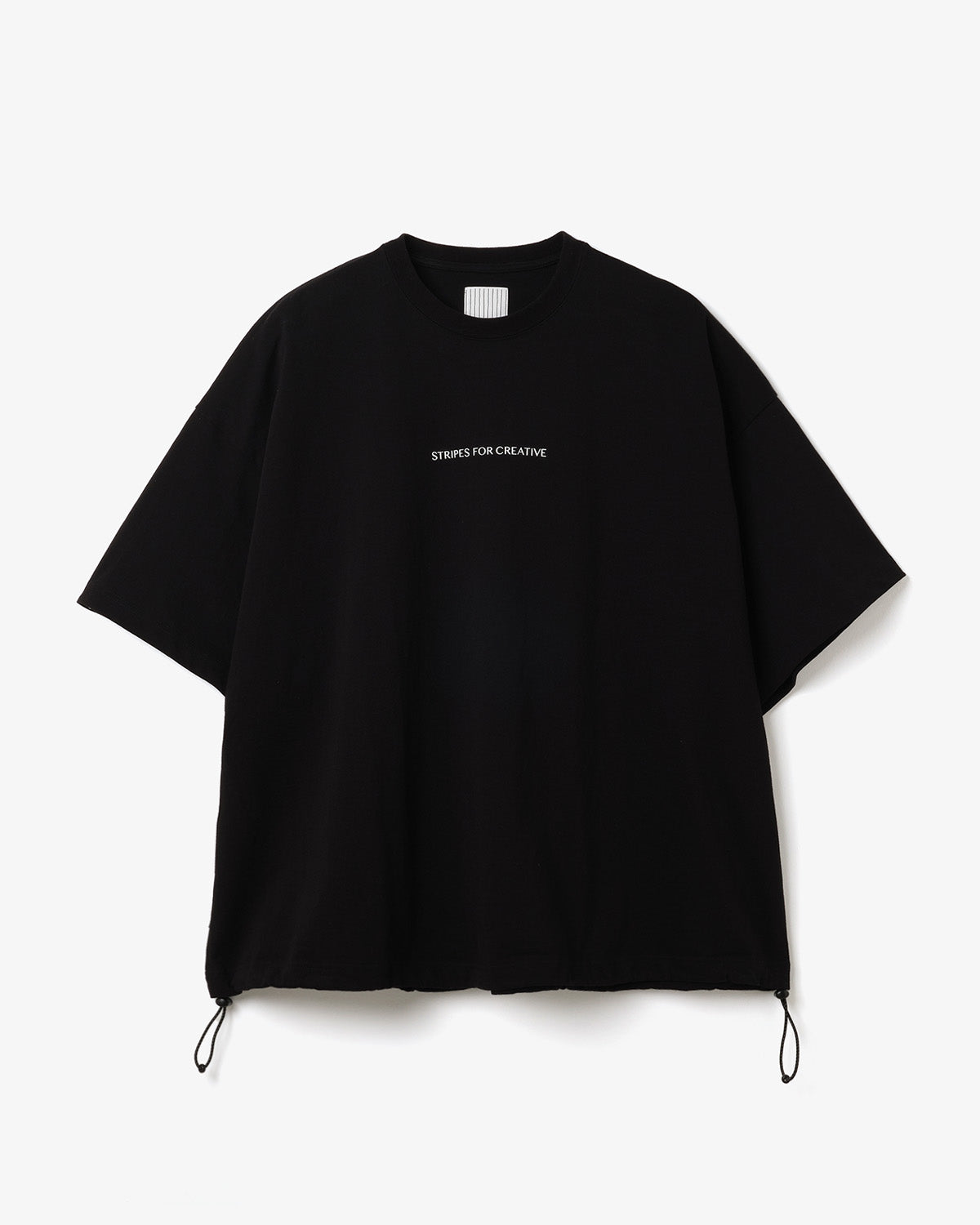 SUPER BIG SS TEE W/ DRAWSTRINGS