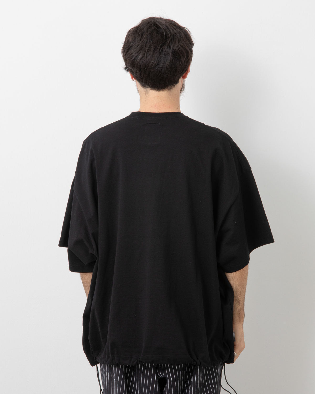 SUPER BIG SS TEE W/ DRAWSTRINGS