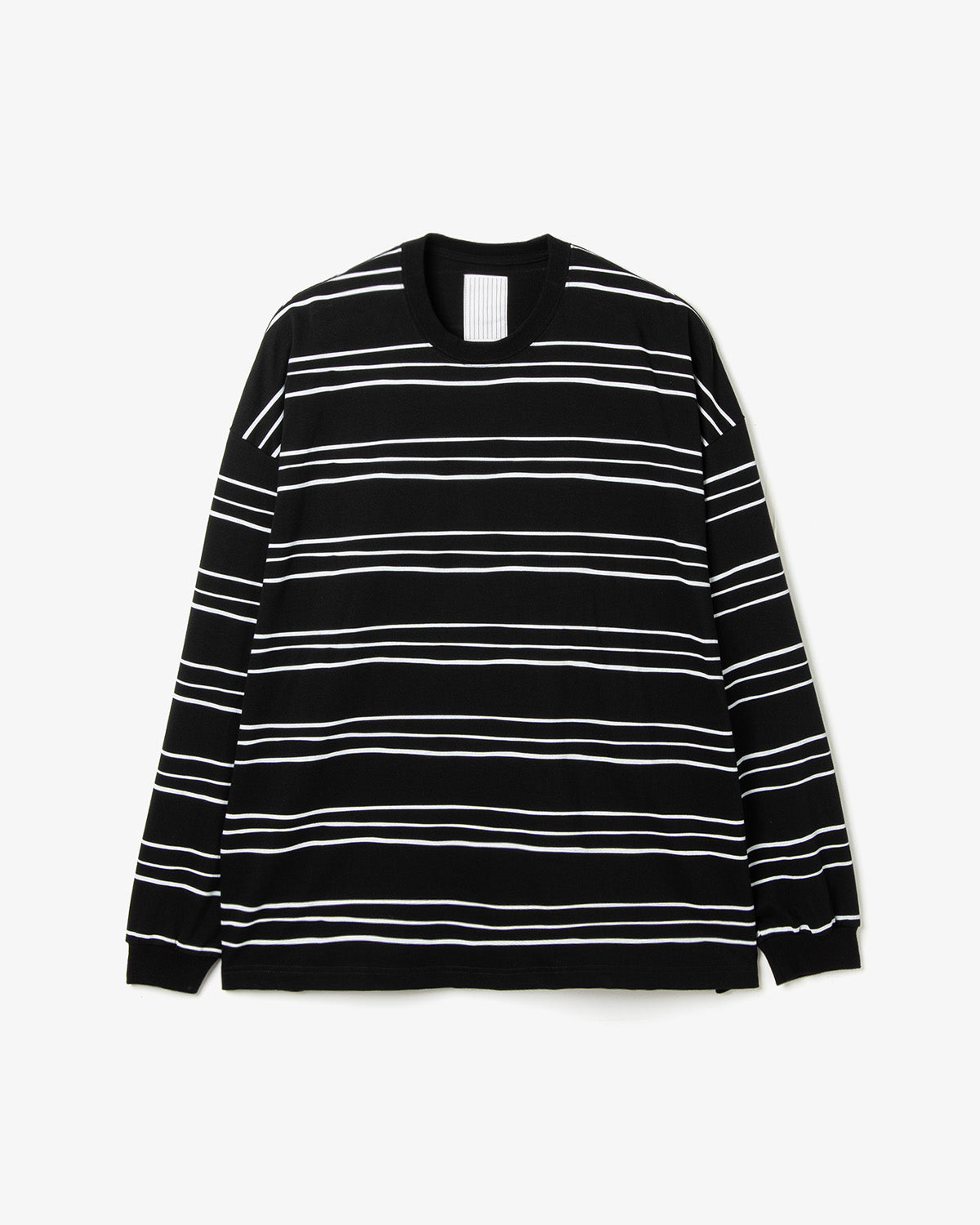 SUPER BIG LS TEE (MULTI STRIPE)