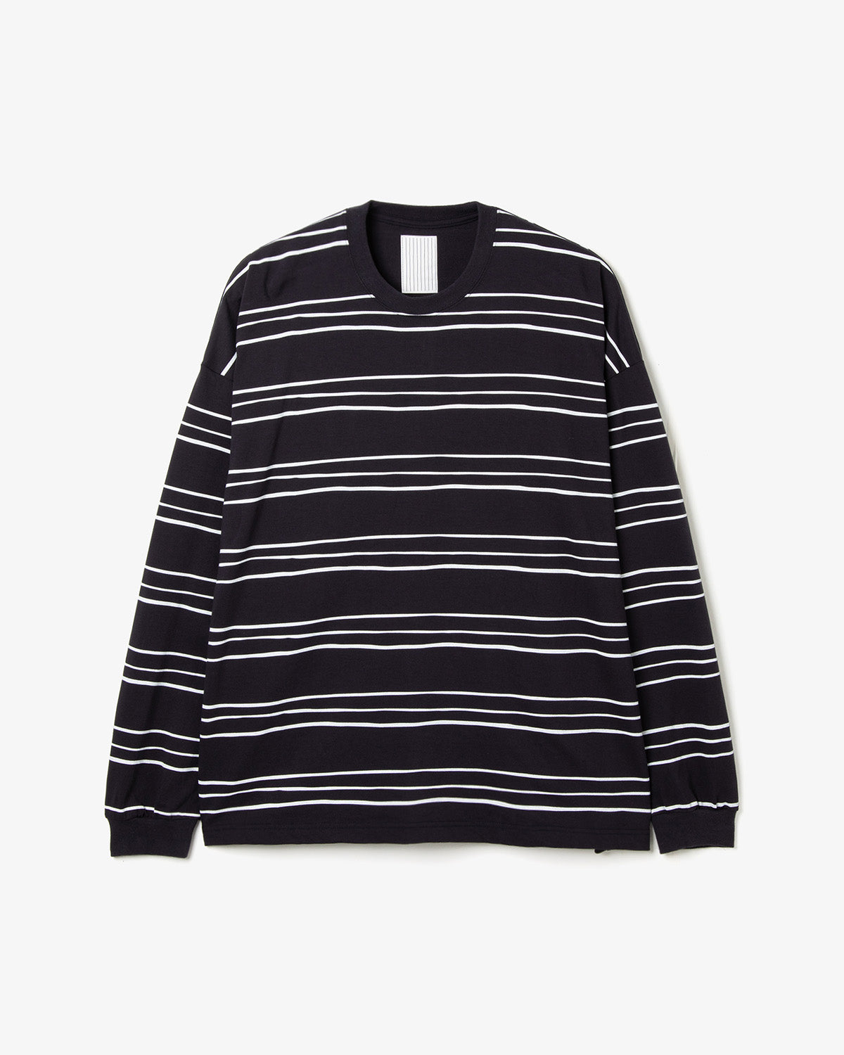 SUPER BIG LS TEE (MULTI STRIPE)